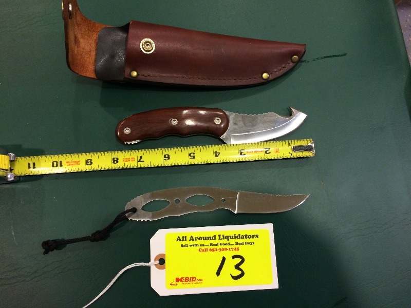 Stainless Steel Skinning and gutting knives