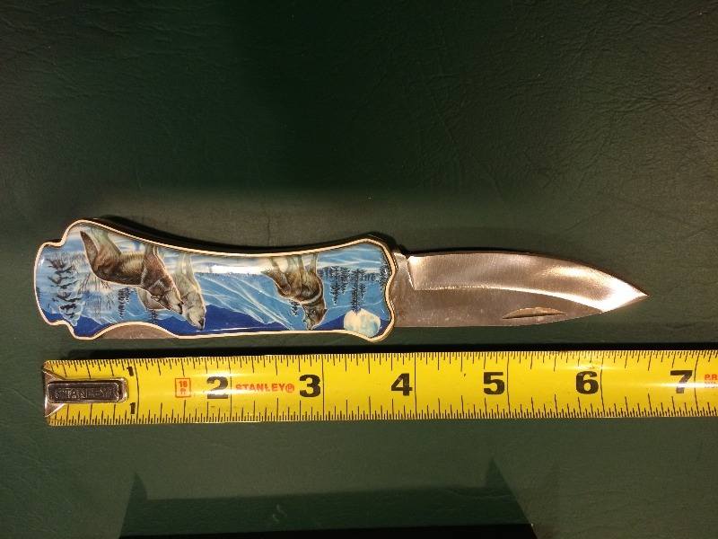 Wildlife Knife  includes storage box