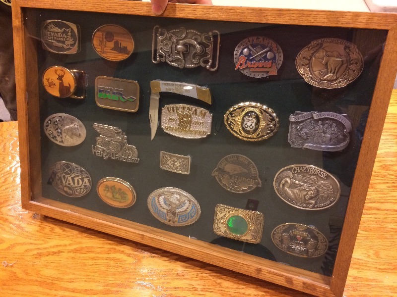 Belt Buckle Collection - sealed in a case