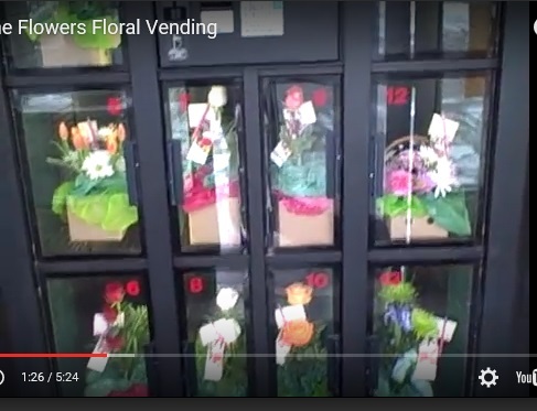 lot 3 image: Bush Refrigerated Vending Machine, ...