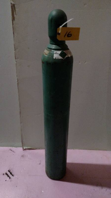 lot 16 image: Helium Tank, 4 12 High...