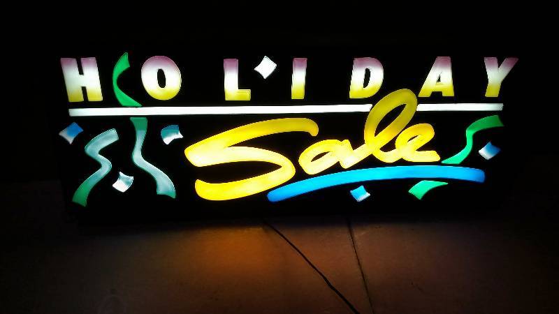 lot 7 image: Gulf Industries Changeable Face Sig...