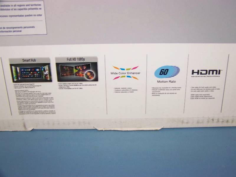 lot 1 image: 43, Samsung, LED, High Definition (HDTV  HD), SMART TV  Television with Remote Control - BRAND NEW