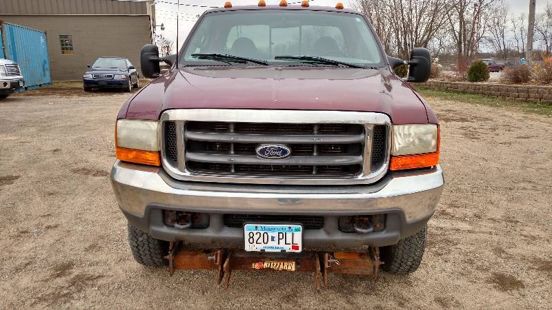 2000 Ford F250 XLT Super Duty 4X4 Plow Truck