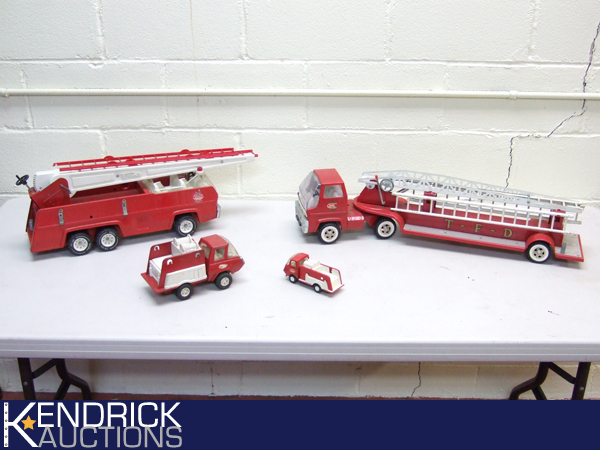 Lot of Vintage Tonka Fire Trucks