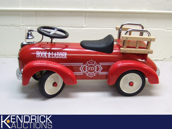 New Hook and Ladder Kids Push Car