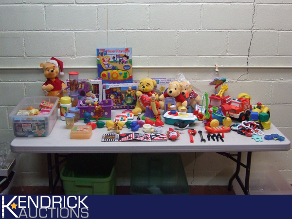 Large Lot of New Winnie the Pooh etc. Toys