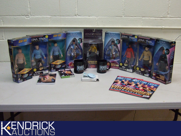 Large Lot of New Star Trek Figurines and Collectibles