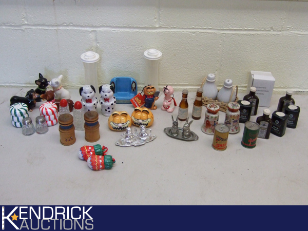 Lot of New and Vintage Salt and Pepper Shakers
