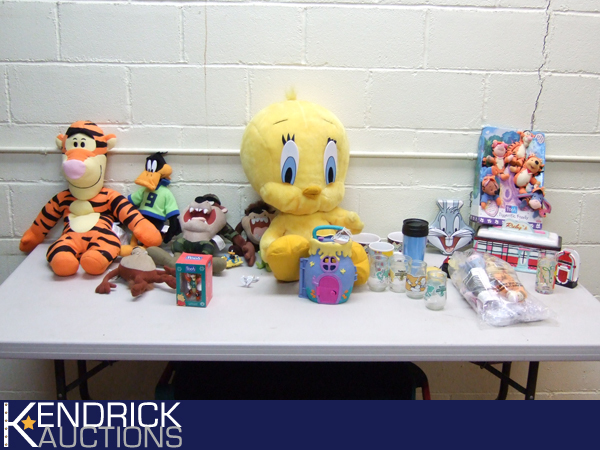 Lot of New Warner Bros. Toys, Stuffed Animals etc.