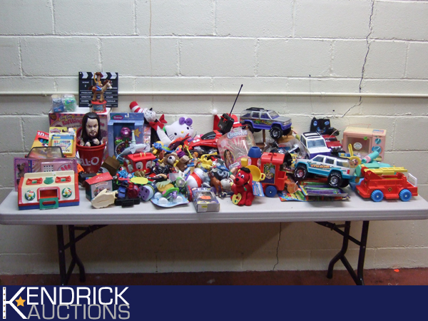 Large Lot of New and Vintage Misc Toys