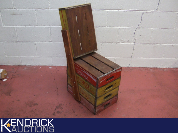 Vintage Coca Cola Crate Chair