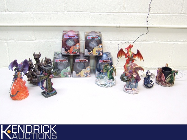 Lot of New Dragon Figurines etc.