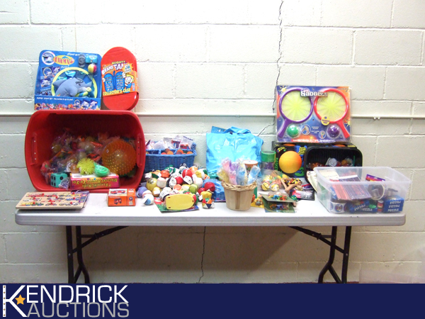Large Lot of Misc New Toys, Trinkets, etc.