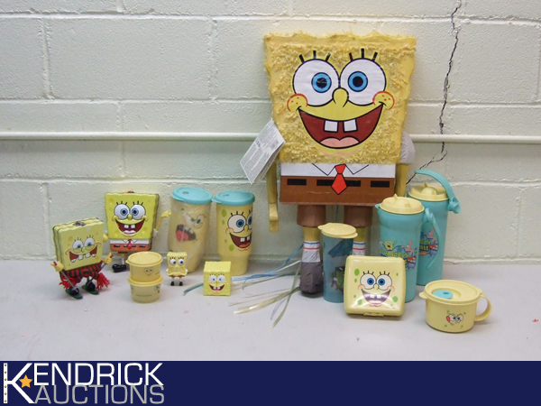 Lot of New Sponge Bob Squarepants Items