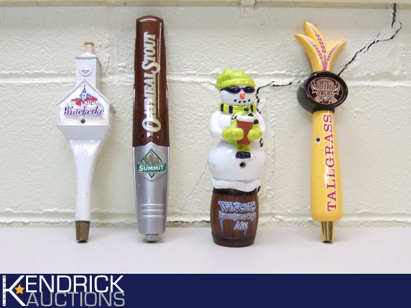 Lot of 4 Beer Tap Handles