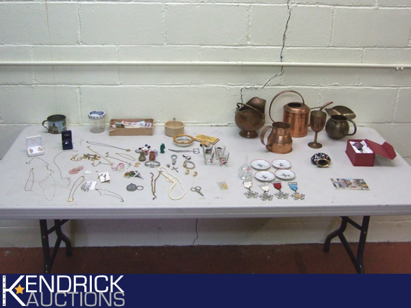 Lot of Higher End Antiques, Sterling, Gold, 1940s Collectibles, etc.