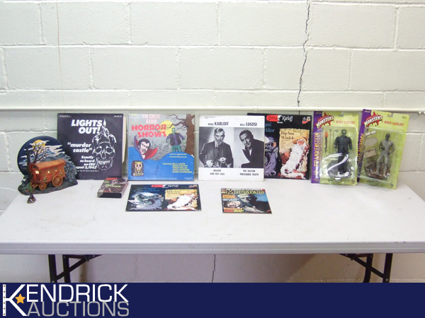 Lot of Vintage Boris Carloff Collectibles