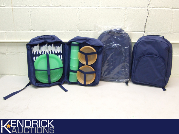 3 New Complete Tupperware Picnic Backpacks