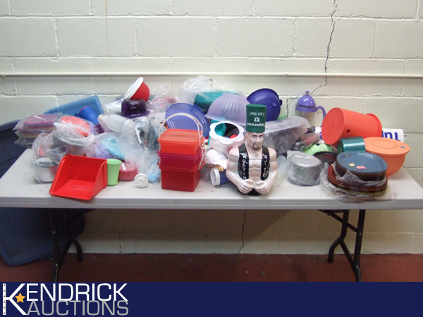 Large lot of New Tupperware etc.