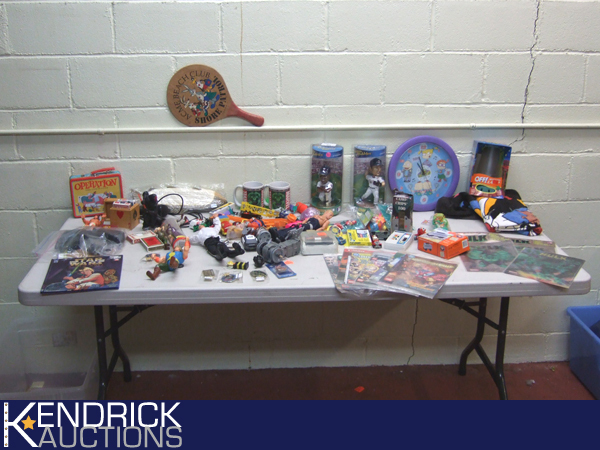 Lot of Various Comic Books, Toys, etc.