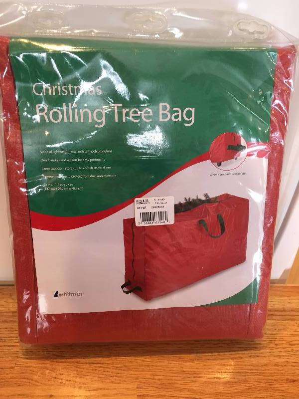 New Christmas Rolling Tree Bag