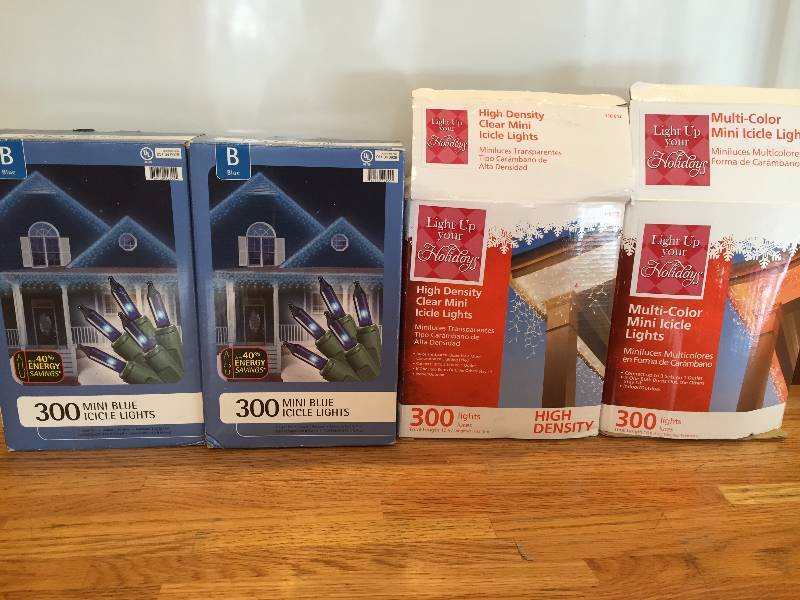 New Lot of Icicle lights