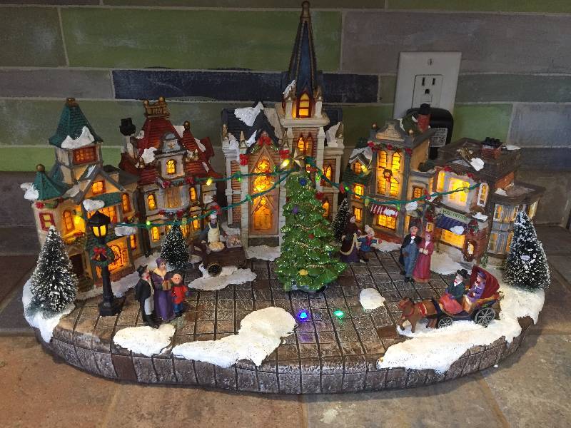 Led Street Scene Villiage
