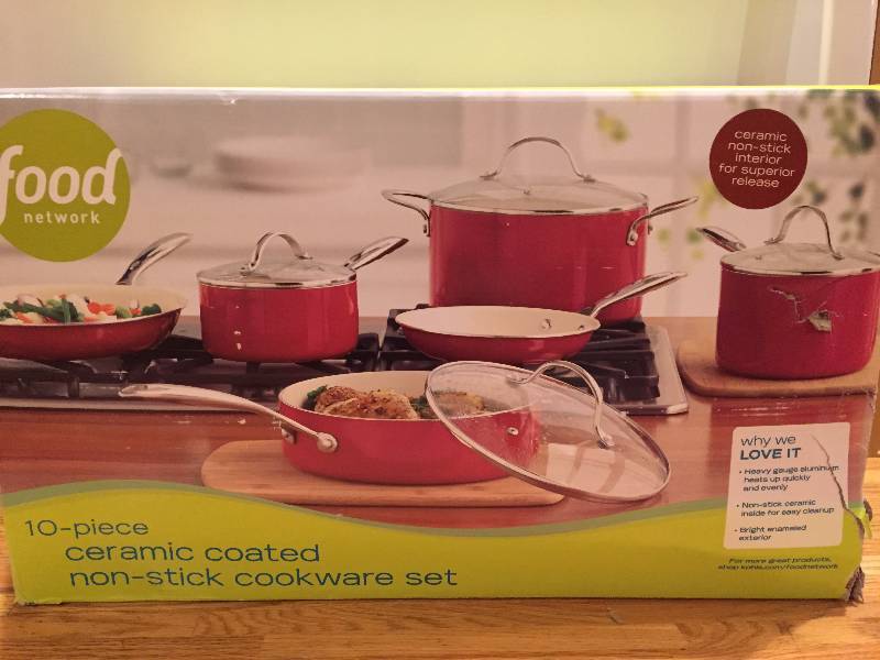 Food Network 10-piece Cookware Set