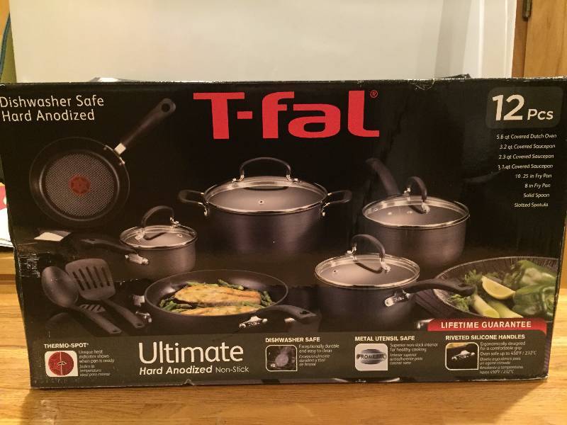 T-fal 12 Piece Cookware Set