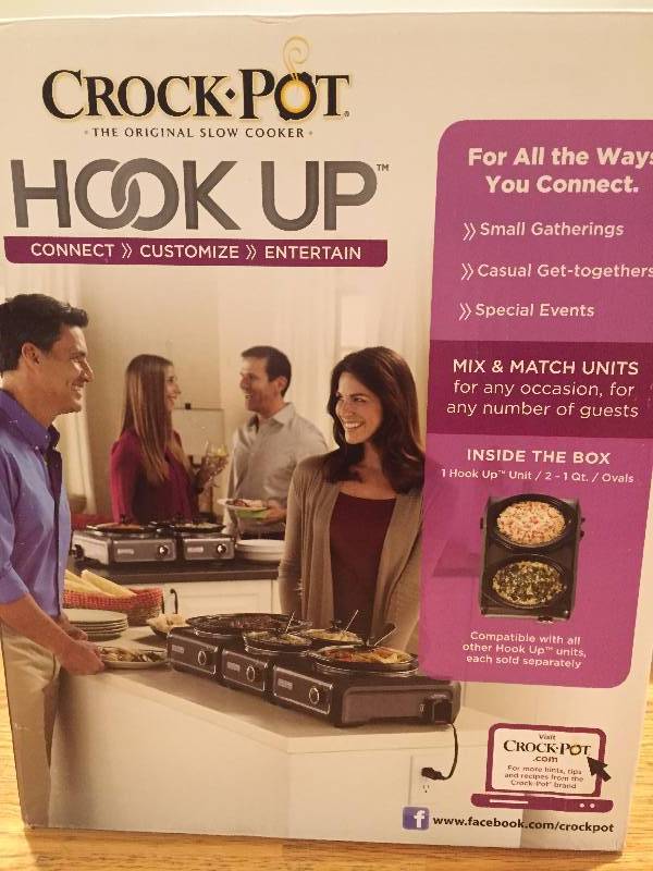 Crock Pot Slow Cooker Hook Up System