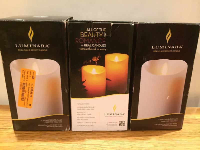 Luminara Real Flame Effect Candle