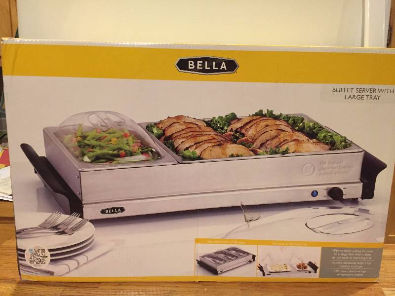Bella Buffet Server with Large Tray