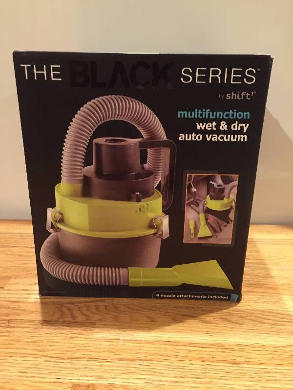 The Black series Multifunction wet & dry auto Vacuum