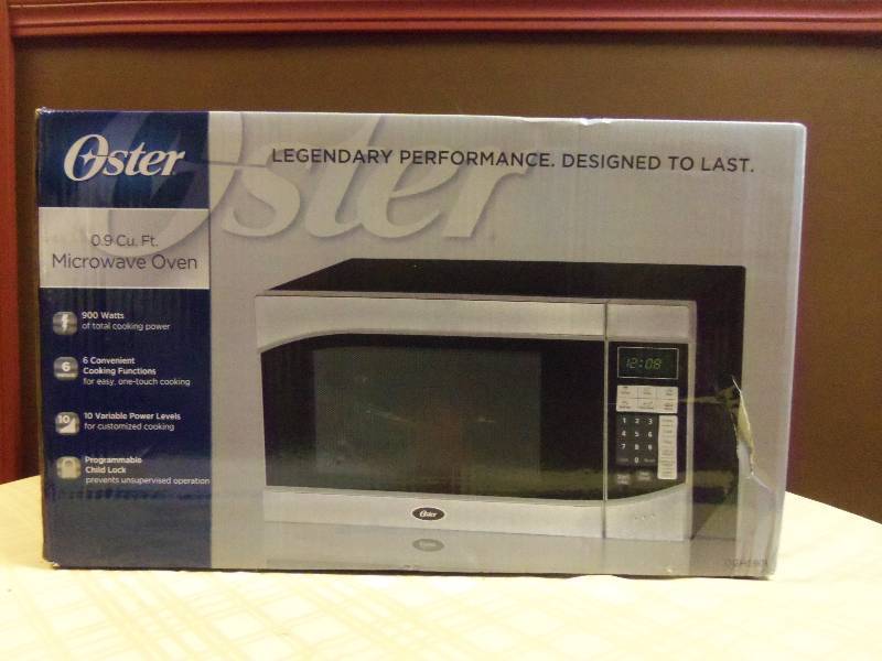 Oster 0.9 Cu. Ft. Microwave Oven