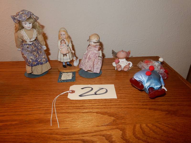 Doll Figurines, Angel Cheeks (June).. See close-ups for more detail.