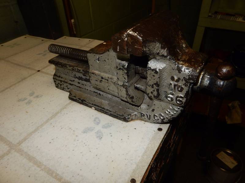 Home Made Work Bench and Vise
