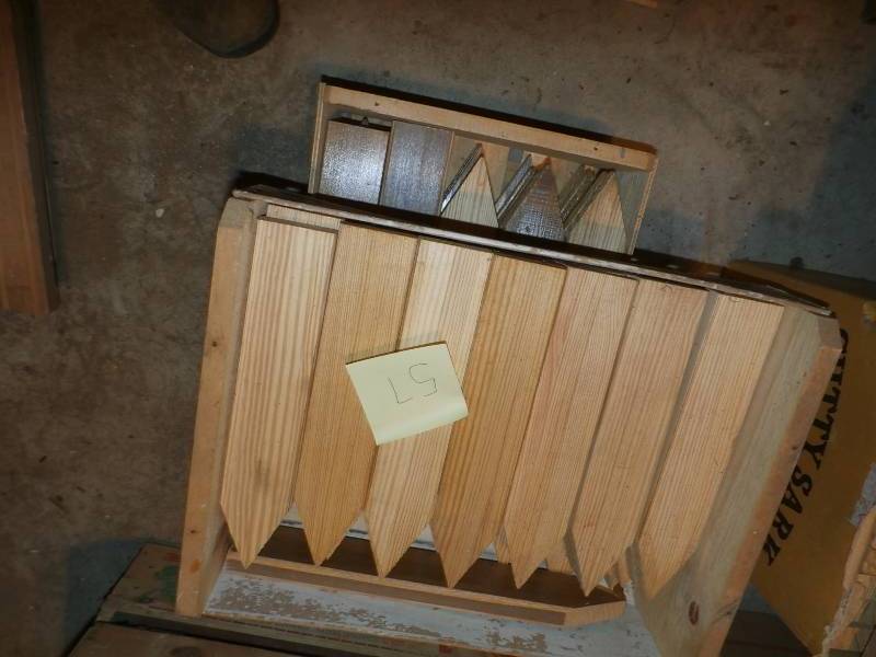 2 boxes of 1x3s pointed.