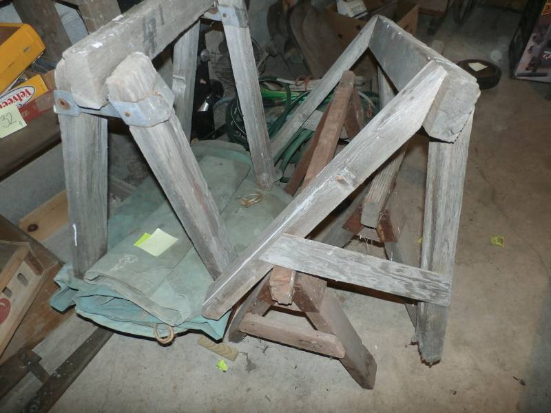 tarps4 saw horses