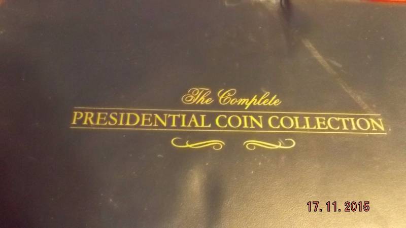 Presidential Coin Collection Case