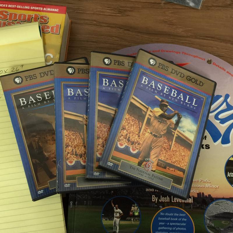lot 30 image: PBS Baseball Series by Ken Burns