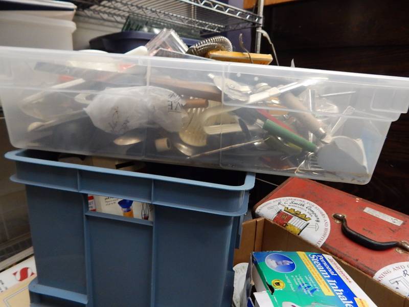 lot 61 image: Huge Container of Kitchen tools