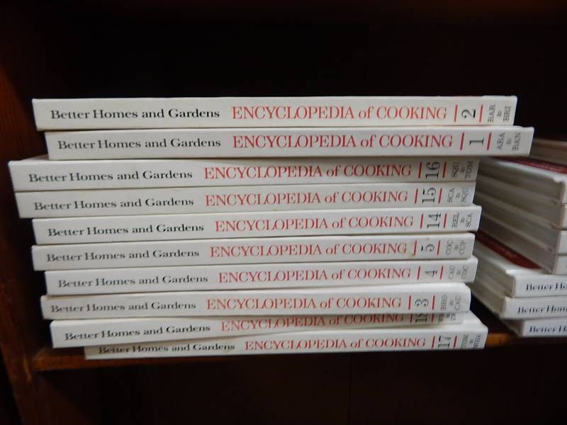 lot 64 image: Collection of Cookbooks, Encyclopedia of Cooking