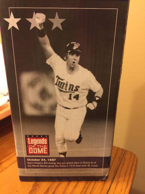 lot 69 image: Kent Hrbek Legends of the Dome Boblehead