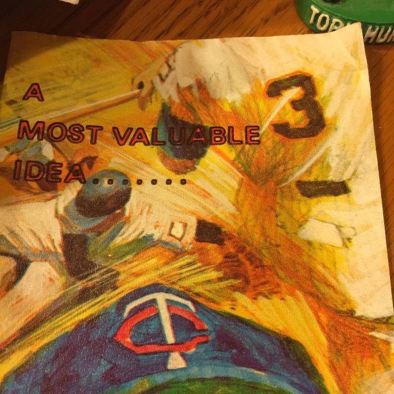 lot 90 image: Minnesota Twins 1970 American League Schedule,