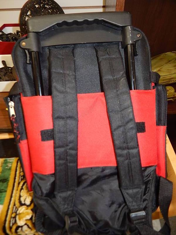 lot 242 image: Coca Cola Rolling Backpack