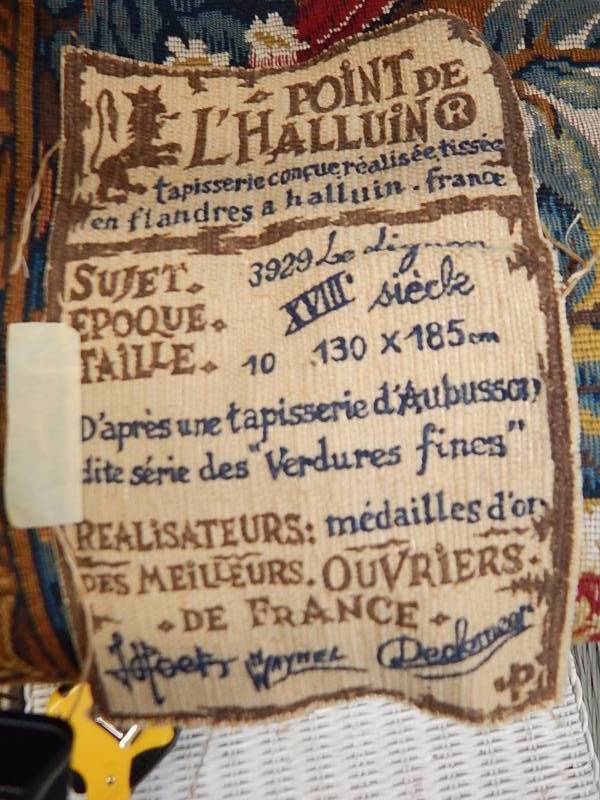 lot 95 image: French Tapestry