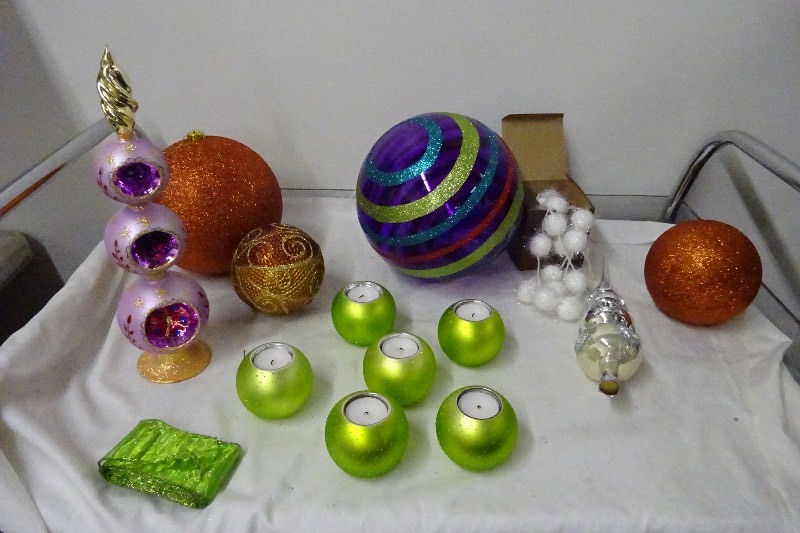 Glass ornaments