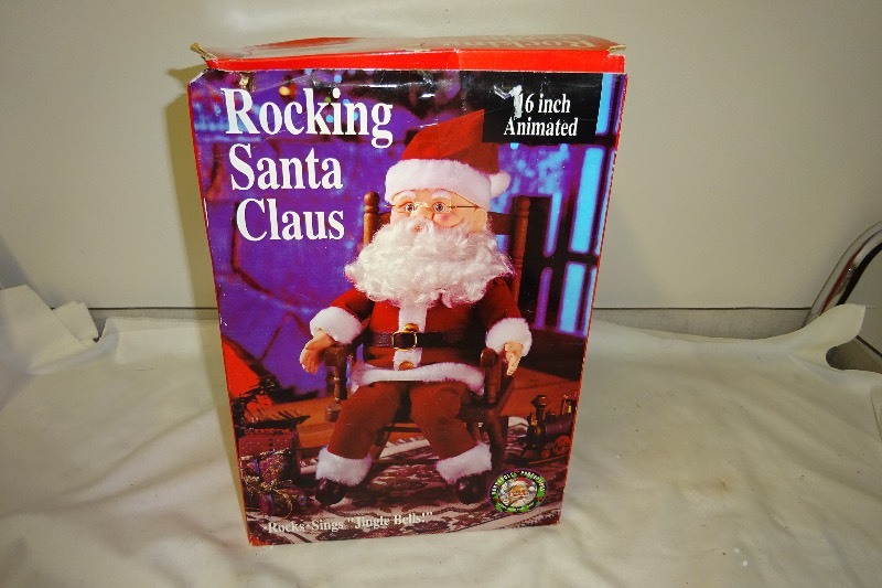 Rocking Santa hoarse