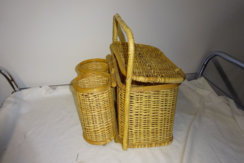 Wicker Serving Basket